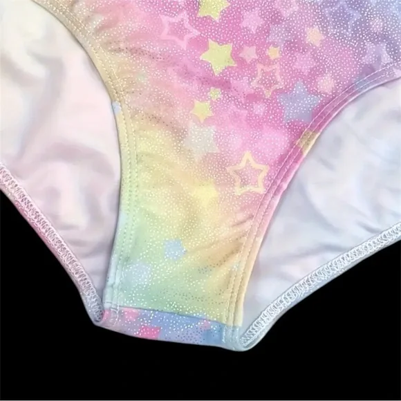 NWT size 110 (children's 5-6 or extra small) girls' leotard - Picture 4 of 6